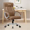 Beaatho Oxford High Back Ergonomic Revolving Chair Leatherette Office Executive Chair