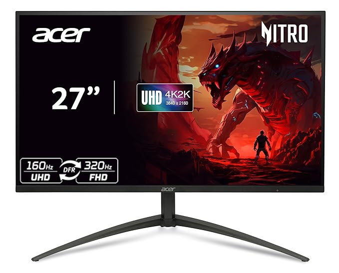 Acer Nitro XV275K P5 27 Inch IPS 3840x2160 4K 1152 Zone Mini LED Gaming Monitor | 160Hz Refresh Rate