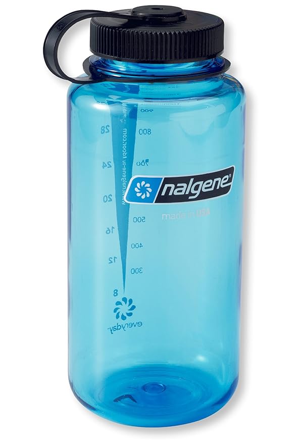 Nalgene Tritan 32oz Wide Mouth BPA-Free Water Bottle, 1 Piece, Blue