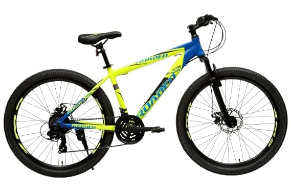 Hercules Roadeo A75 26T Dual Disc Brake 21 Speed Gear Front Suspension Lapis Blue