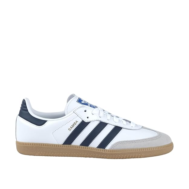adidas Originals Men Suede Samba OG, Casual Shoes, White, UK-9